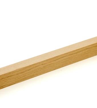 Spindle - White Oak Plain Squre Plain Square Oak Spindle