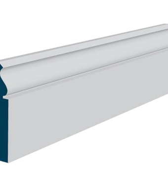 Primed Edwardian Skirting (5Pcs) primed edwardian skirting