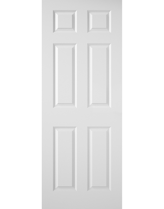 carrick 6 panel smooth fd60 fire door