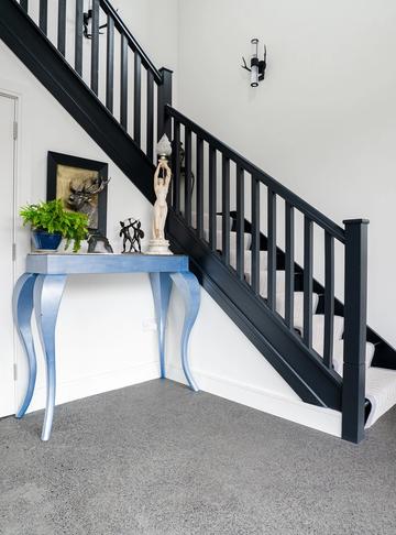 Softwood Stairs With Plain Square Softwood Banister softwood stairs with plain square softwood banister