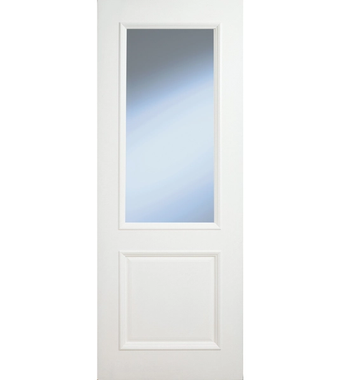Monroe Primed 2-Panel Bolection Door Clear Glazed monroe primed 2 panel bolection door clear glazed