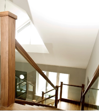 walnut stairs