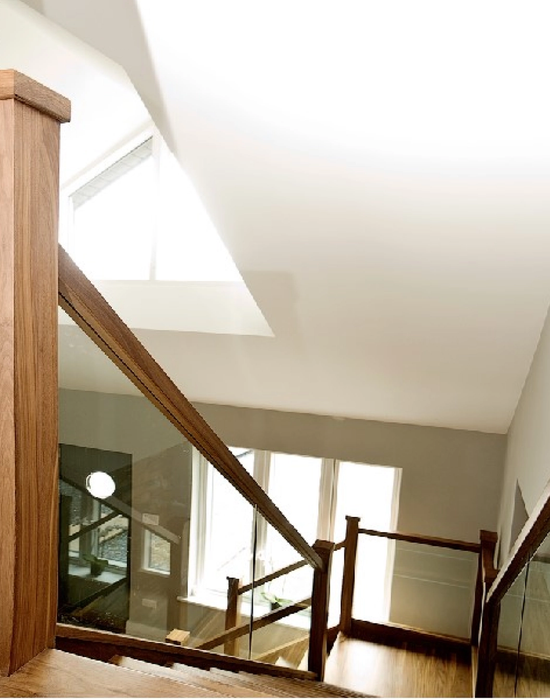 walnut stairs