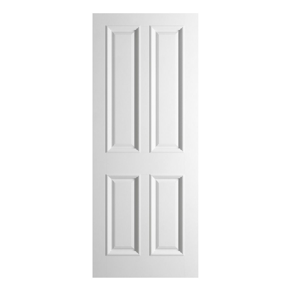 indoors bedford primed 4 panel bolection door