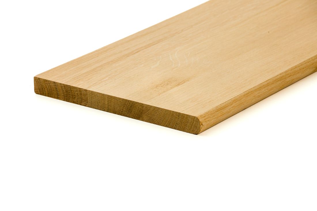 Oak 25mm Bullnose Tread