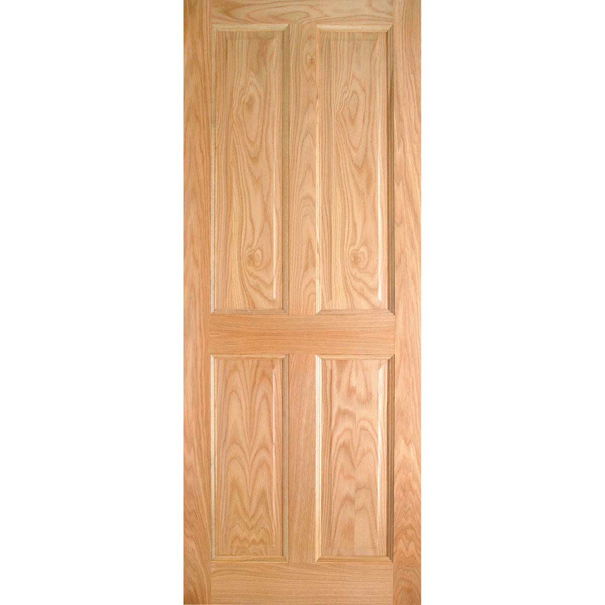 lawrence pre finished oak 4 panel engd door