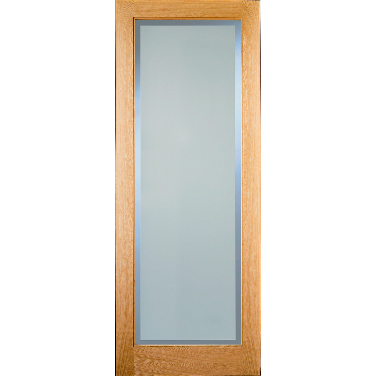 rushmore oak etchglass clear border pre finished