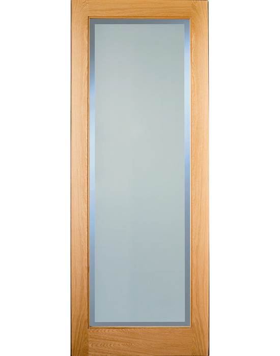 rushmore oak etchglass clear border pre finished