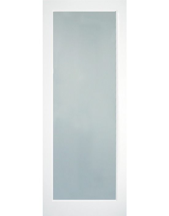 kenmore white primed lamsafe glazed door