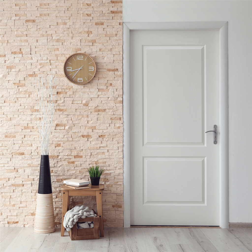 killeshandra moulded 2 panel smooth door in hall