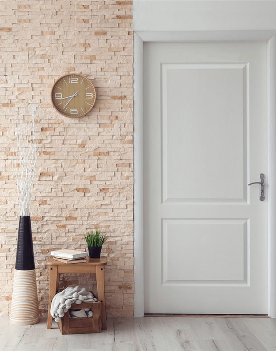 killeshandra moulded 2 panel smooth door in hall