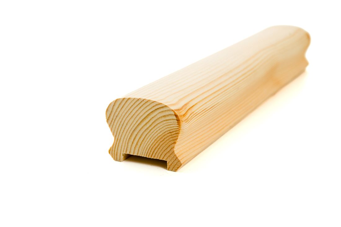 Standard Softwood Grooved Handrail