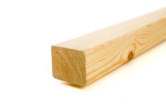 4.2m Square Handrail - Red Deal Square Softwood Blank Handrail