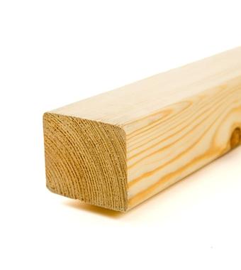 4.2m Square Handrail - Red Deal Square Softwood Blank Handrail