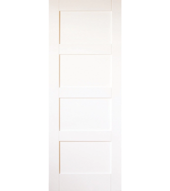 Kirkland Primed Shaker 4-Panel Door kirkland primed shaker 4 panel door