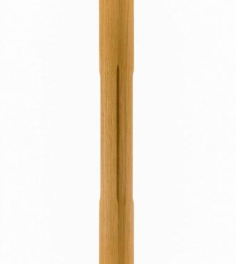 Chamfered Newel Post - White Oak Square Chamfer Oak 1
