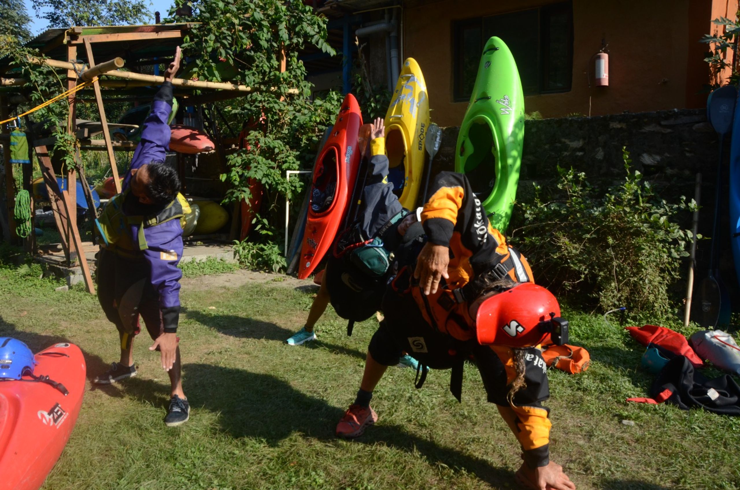 Yoga and Kayaking Program