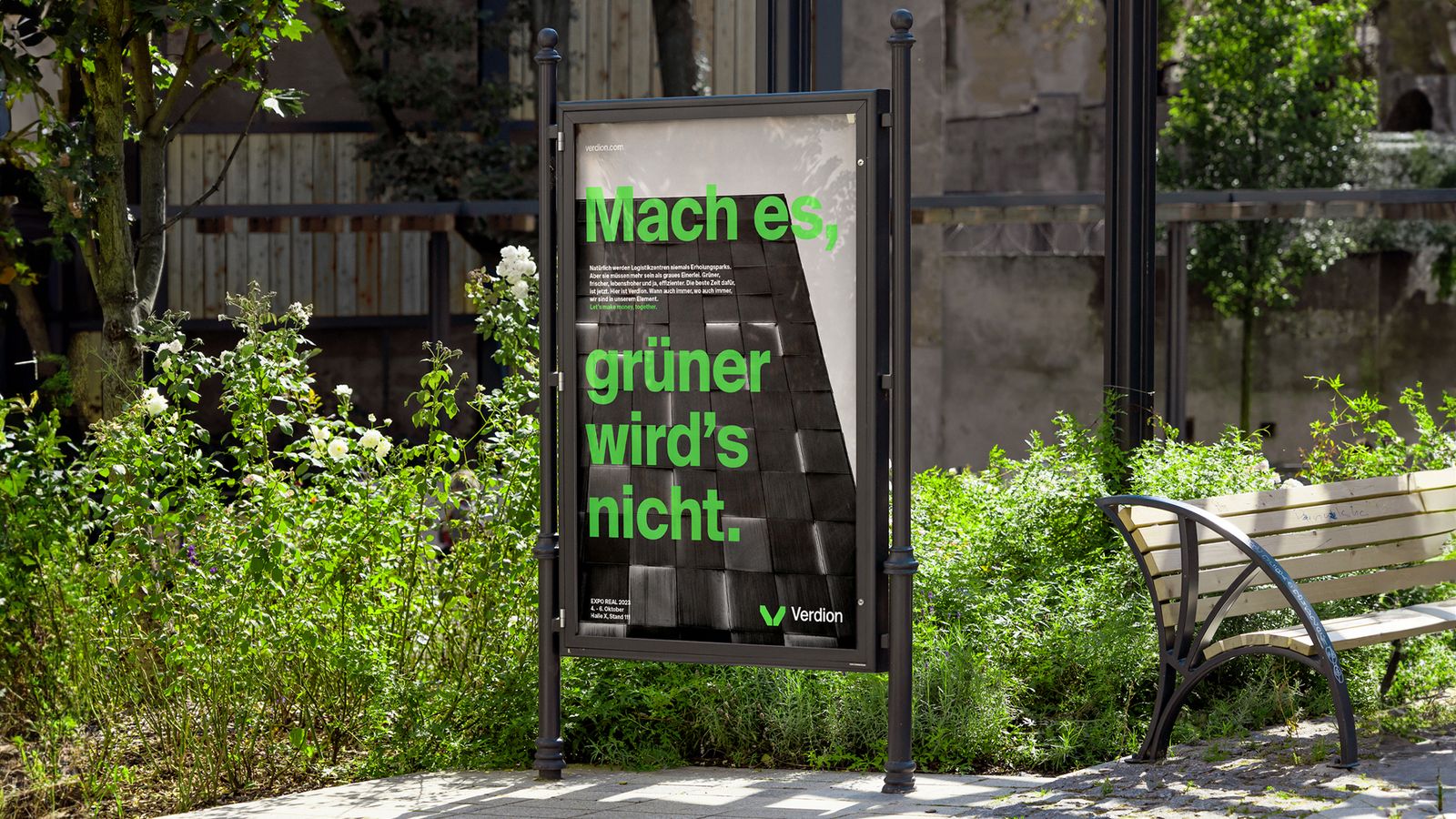 Verdion garden citylight “Mach es, grüner wird’s nicht.”