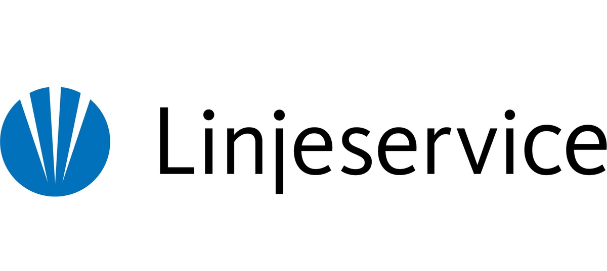 Annonsen viser logoen til Linjeservice AS