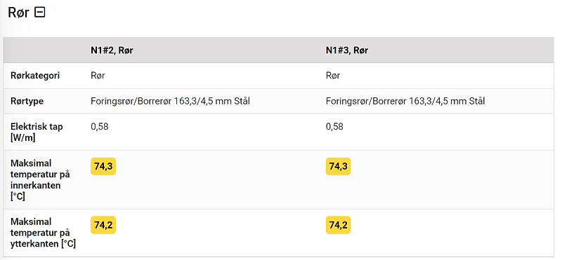 Skjermbilde fra verktøyet