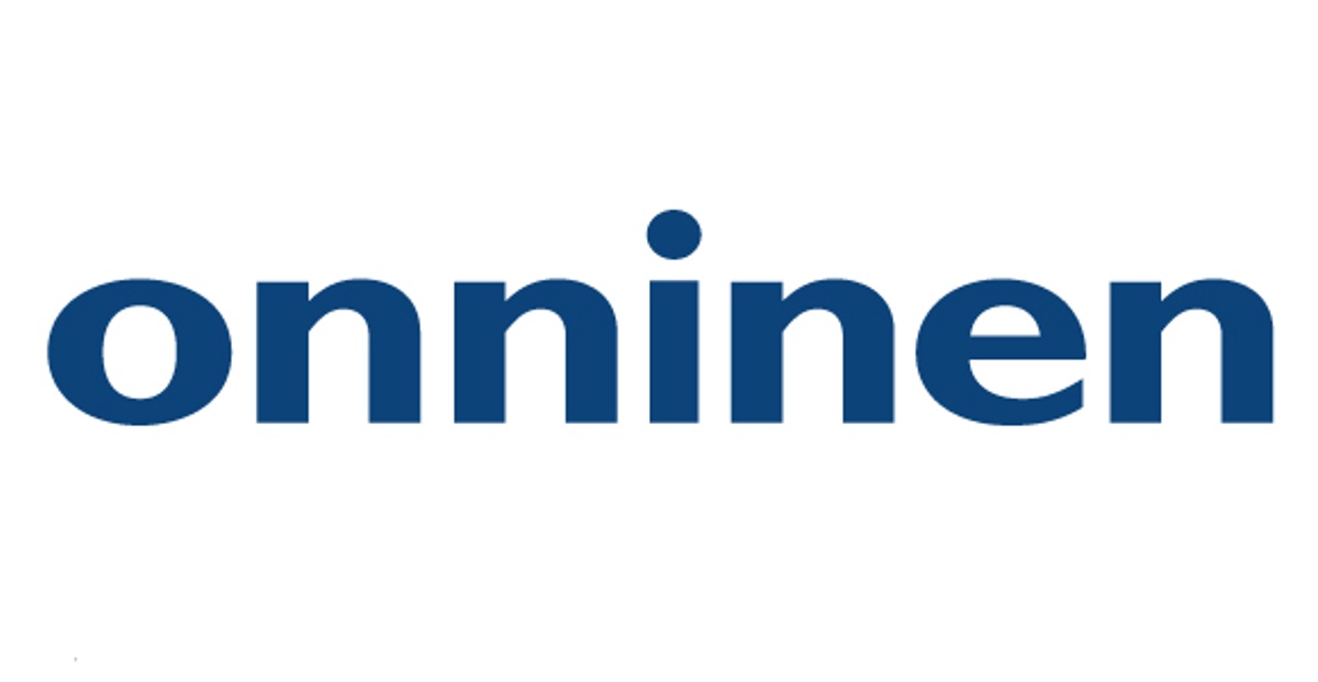 Annonsen viser logoen til Onninen