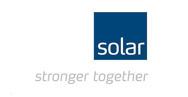 Annonsen viser logoen til Solar