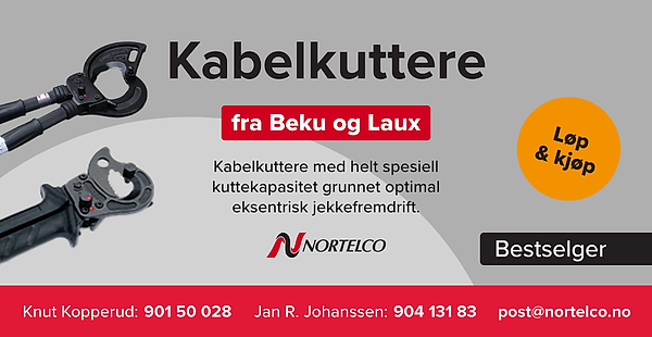 Annonsen viser bildet av kabelkuttere