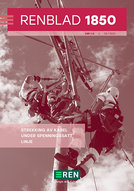 Bildet viser forsiden av RENblad 1850