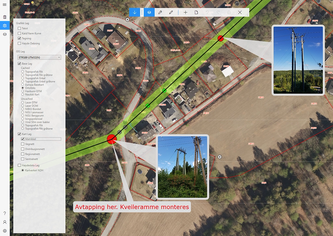 Bildet viser hvordan netLIN 4 fungerer