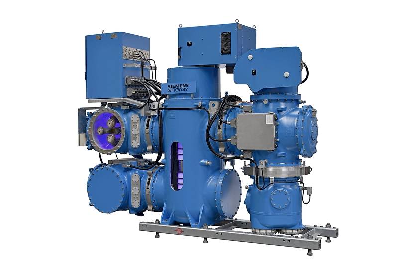 Bildet viser en Siemens BlueGIS med LPIT. Foto: Siemens Energy