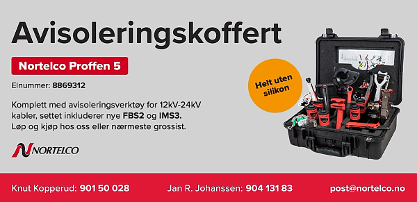 Annonsen viser bildet av avisoleringskoffert