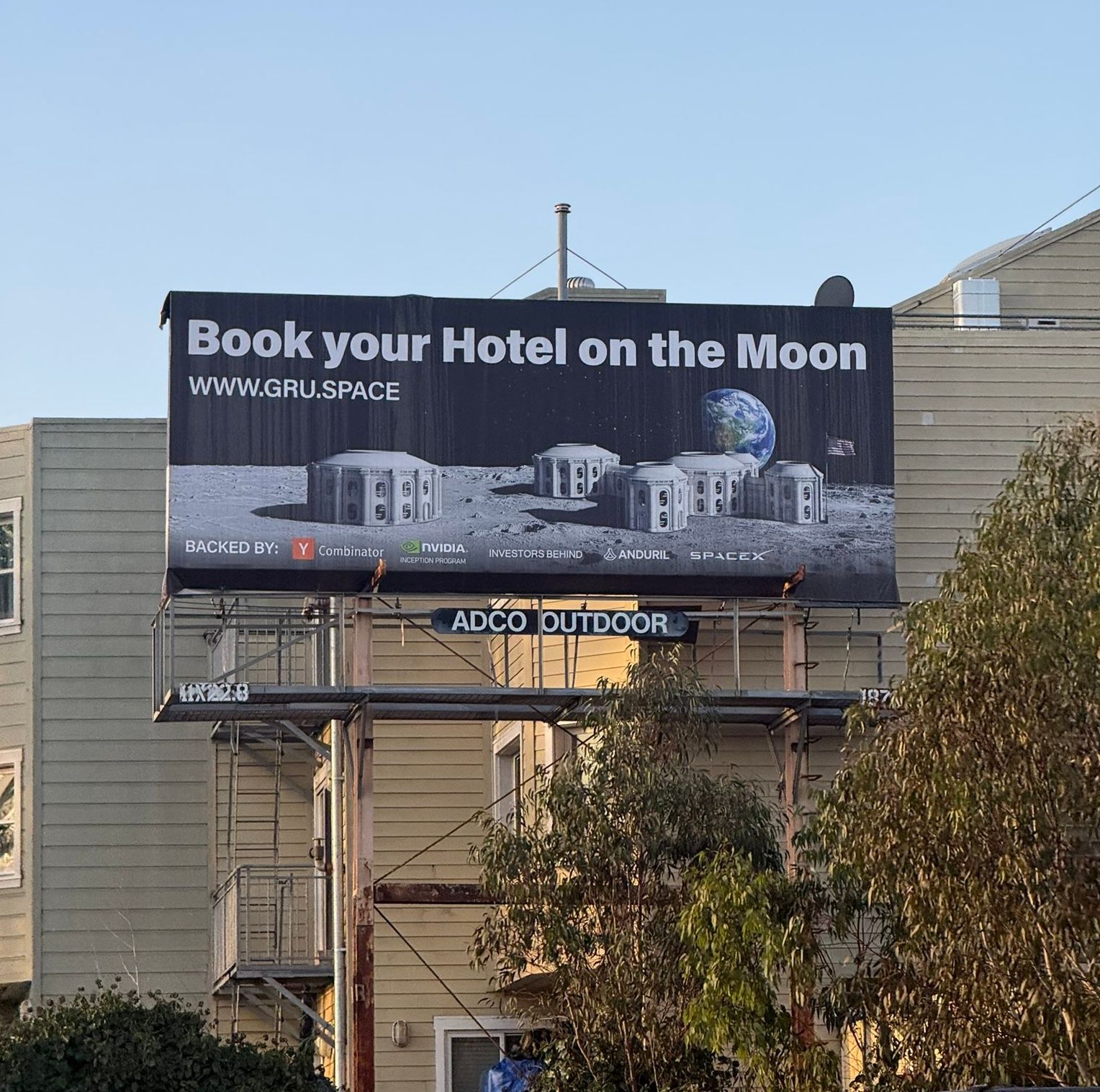 Gru space billboard by MagicView