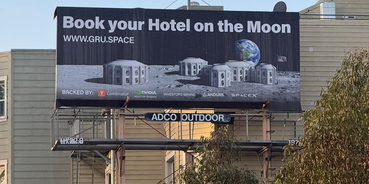 Gru space billboard by MagicView