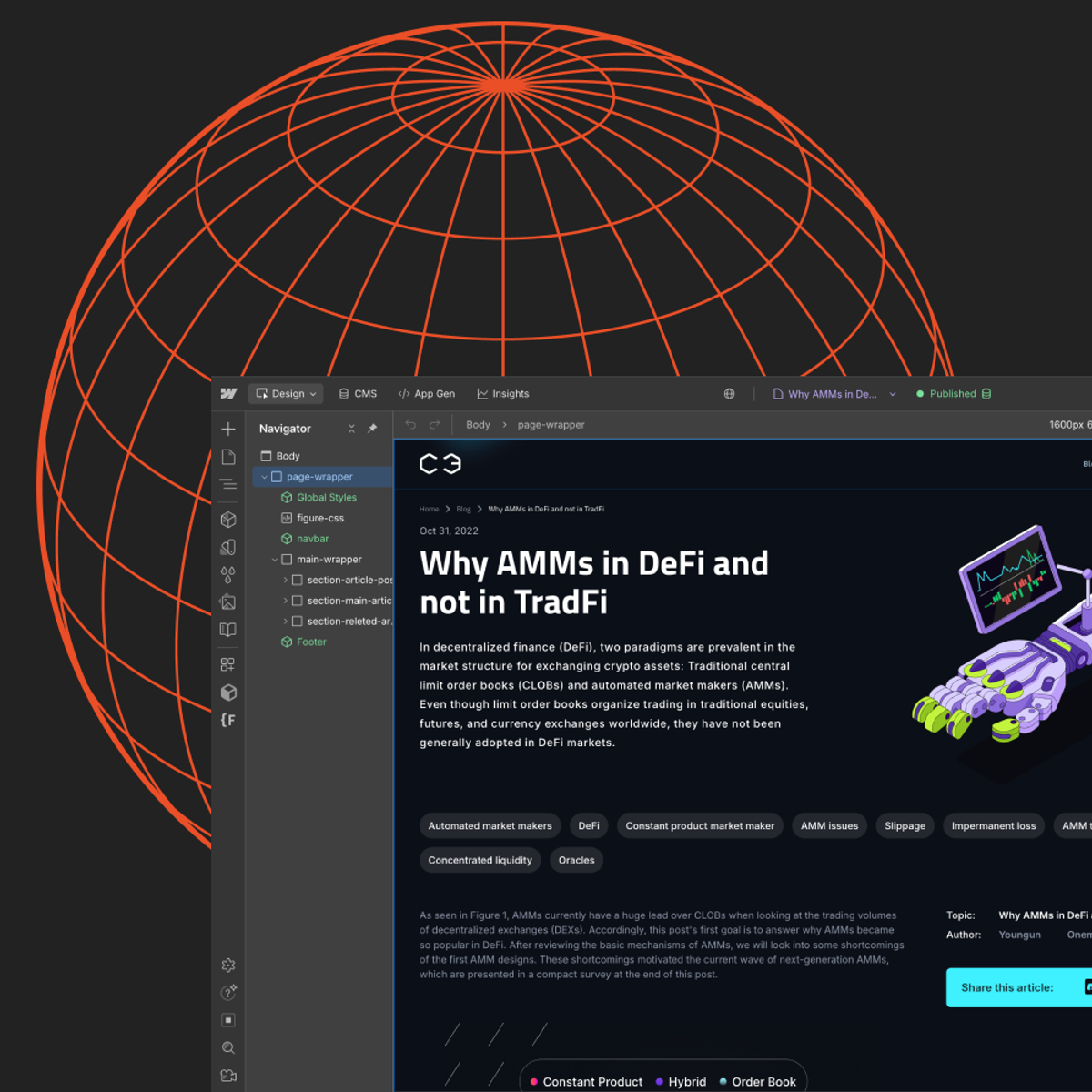 Webflow Development