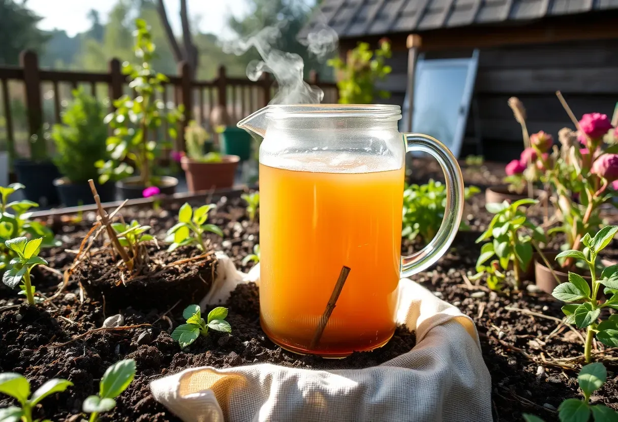 Descubre cómo hacer té de compost paso a paso