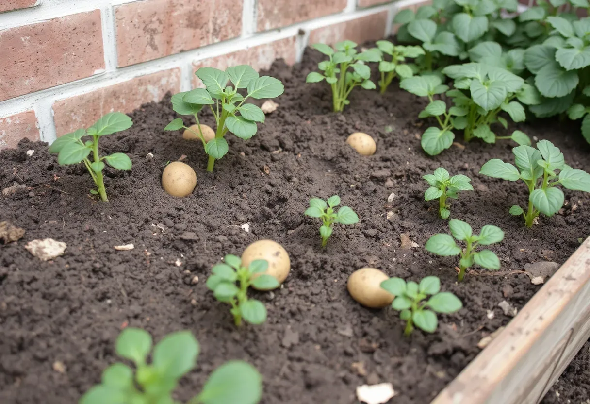 Preparación experta para plantar patatas 🌱