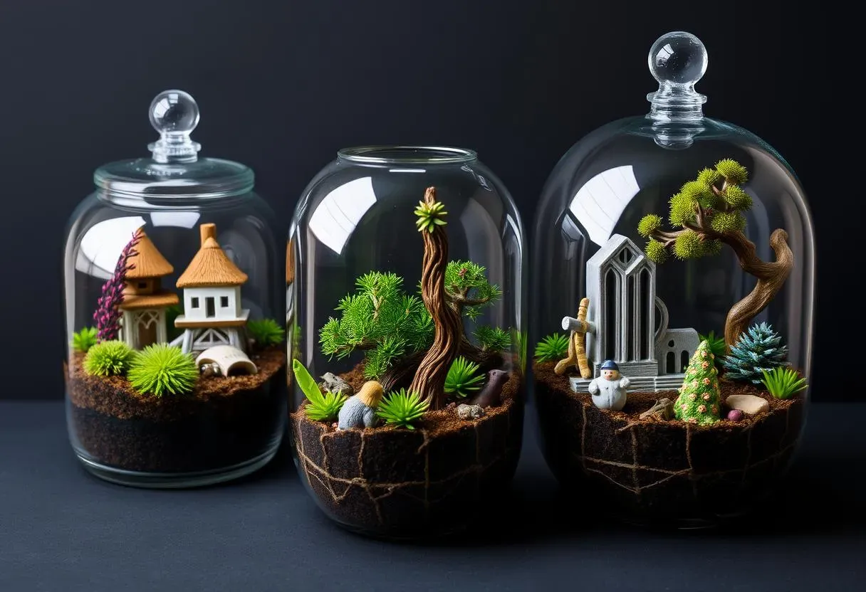 ¡Crea un ambiente único con un terrario! 🌿 #DecoraciónInterior #Terrarios ¡Crea un ambiente único con un terrario! 🌿 #DecoraciónInterior #Terrarios