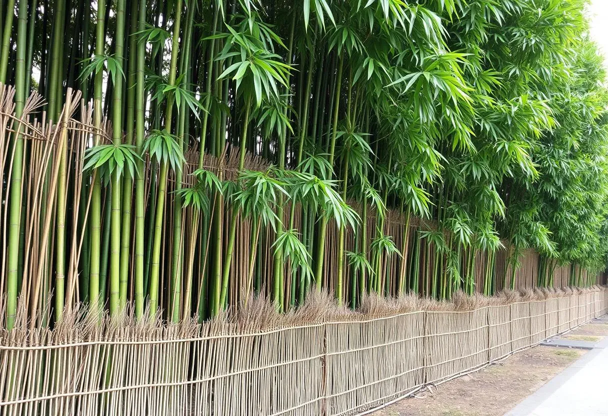 Instalación de barrera de bambú: solución natural para tu jardín Instalación de barrera de bambú: solución natural para tu jardín