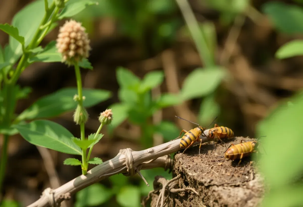 Explorando la biodiversidad para control de plagas.