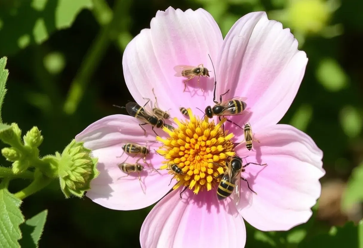 Beneficiosos insectos maximizan cultivos