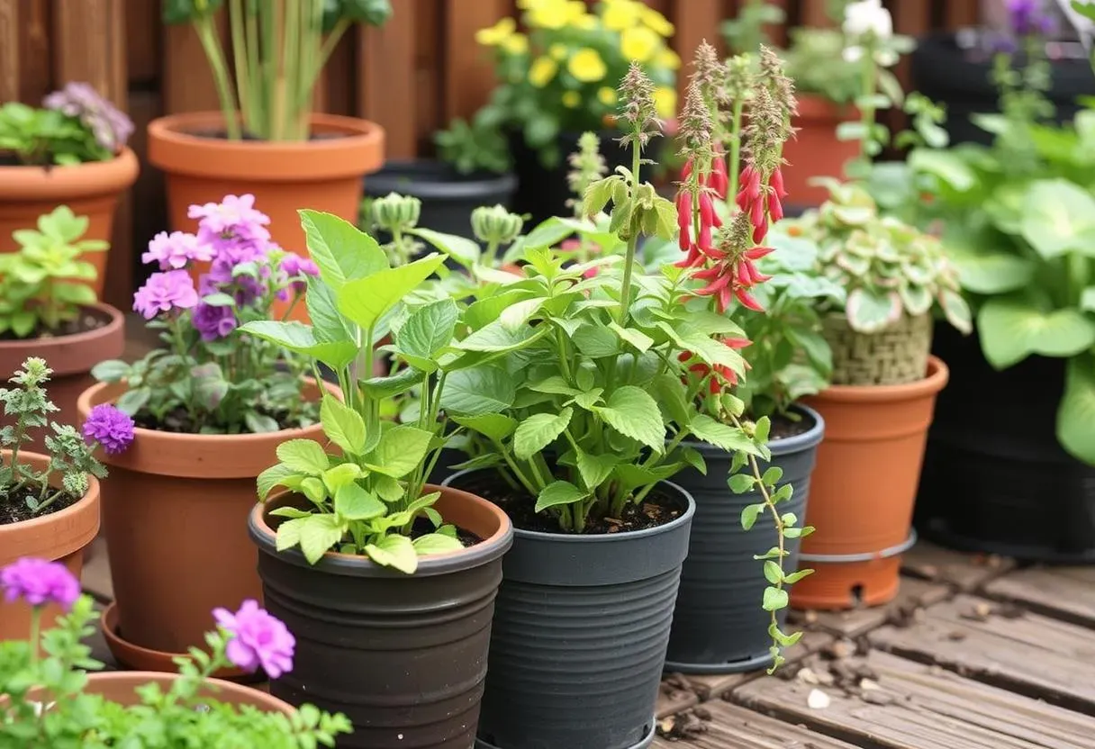 Transforma tu espacio con huertos en macetas. 🌿 #HuertosEnMacetas #JardineríaUr Transforma tu espacio con huertos en macetas. 🌿 #HuertosEnMacetas #JardineríaUr