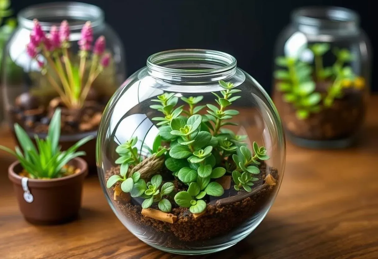 Descubre plantas perfectas para terrarios Descubre plantas perfectas para terrarios