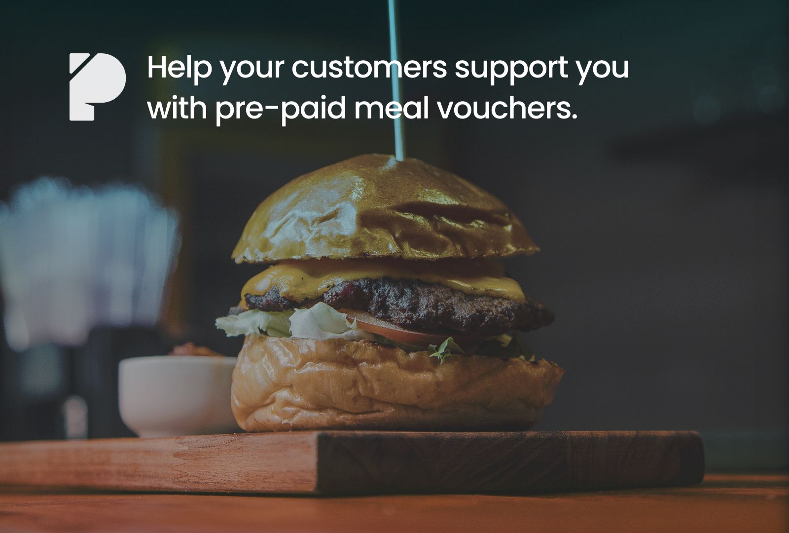 Easily sell pre-paid vouchers for your restaurant