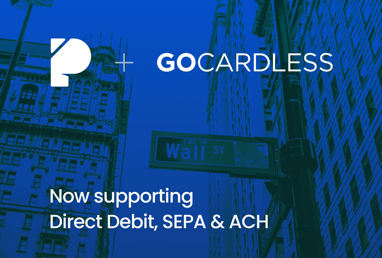 We now support Direct Debit, SEPA and ACH