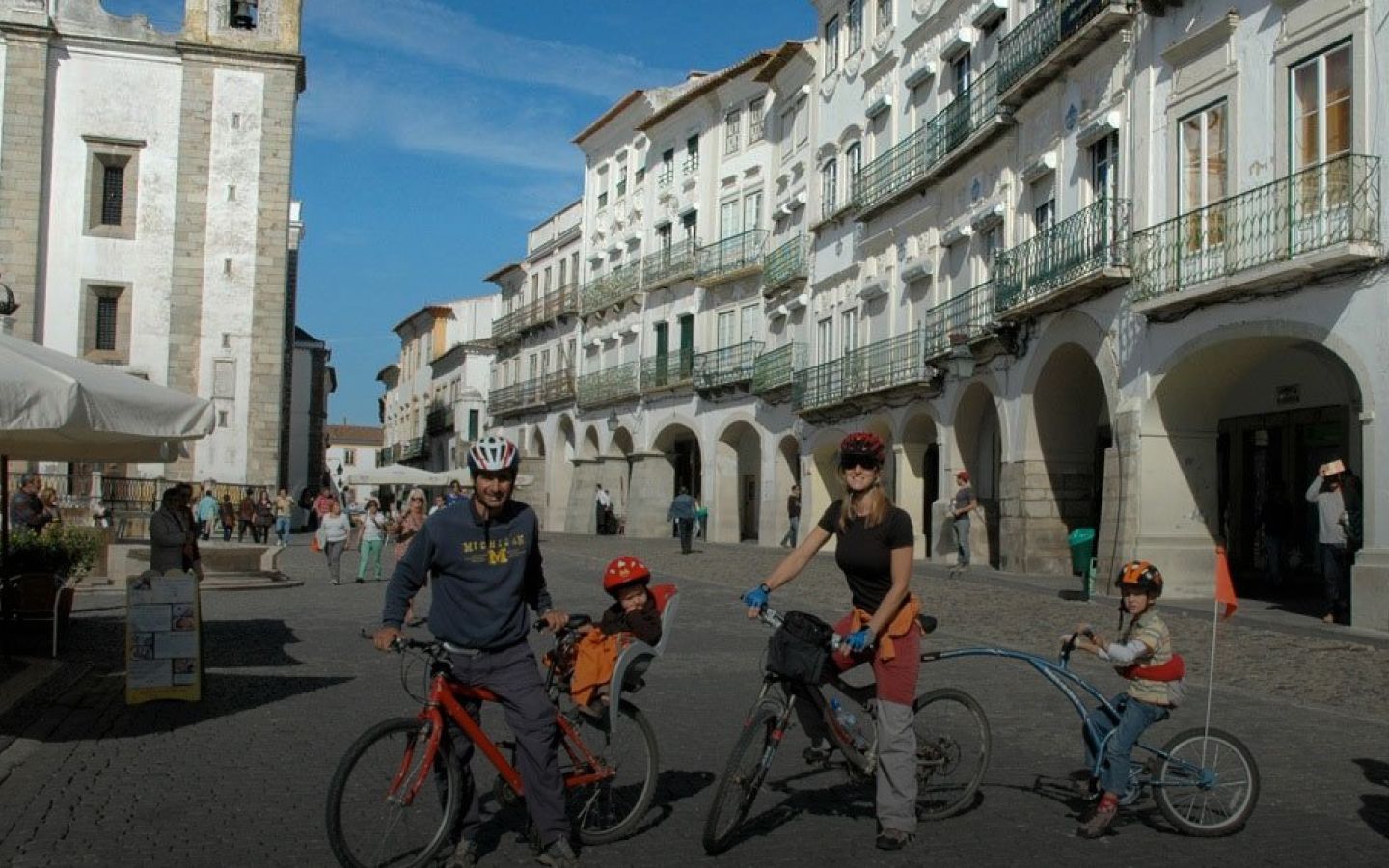 family bike trip