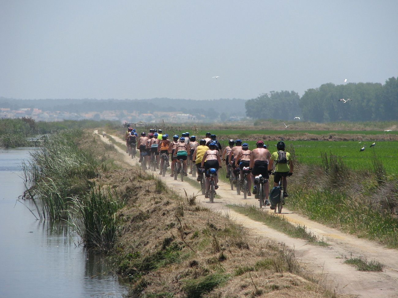 Along the Coast Bike Tour - rural landscape