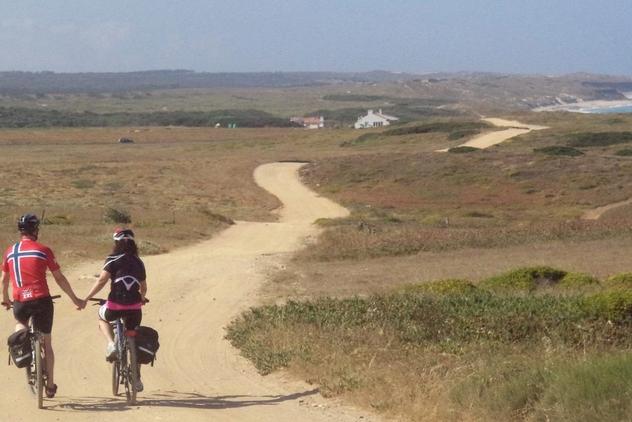 Along the Coast Bike Tour - dune roads
