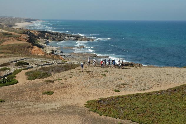 Along the Coast Bike Tour - ocean view