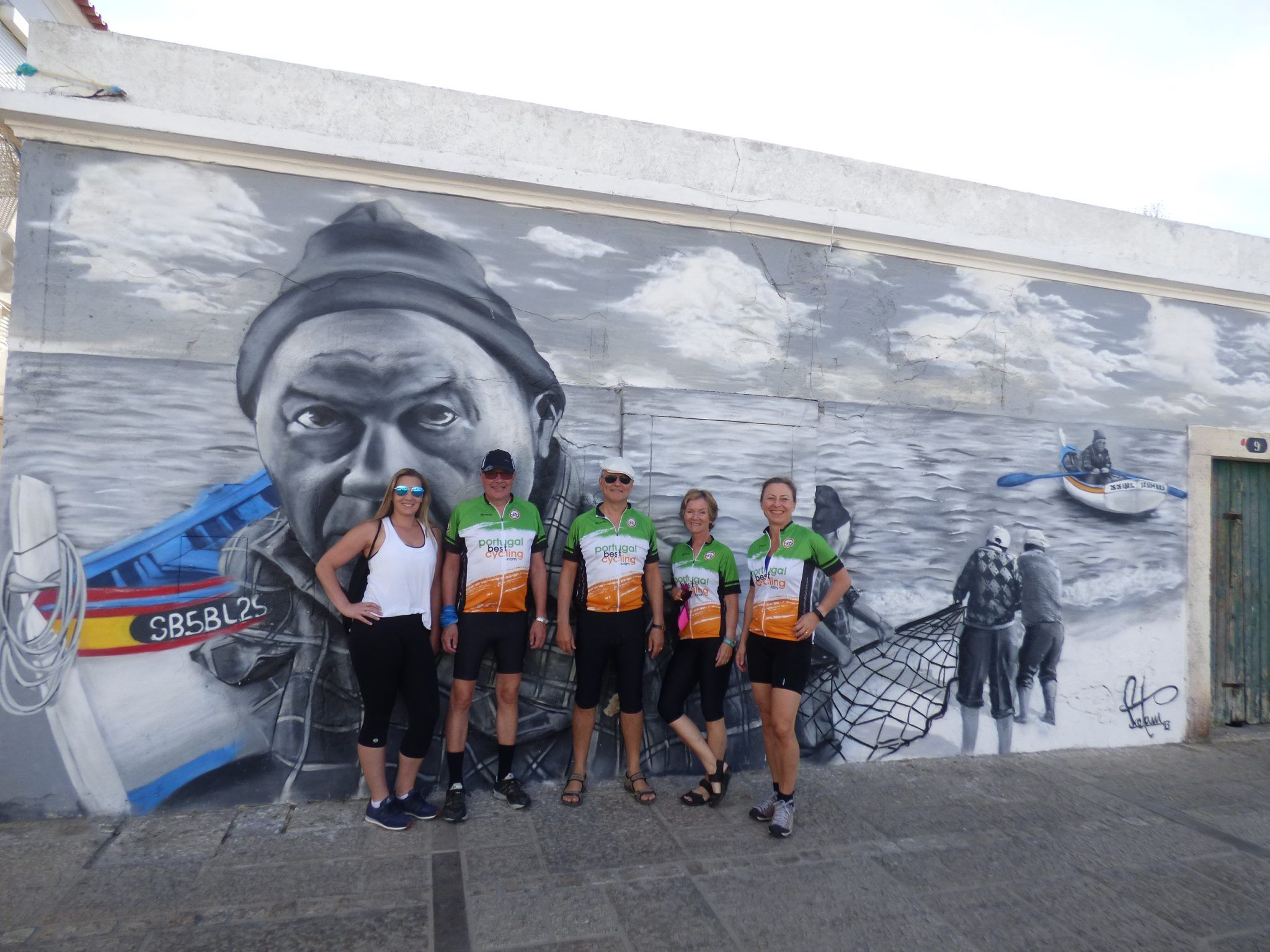 Along the Coast Bike Tour - mural