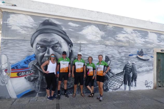 Along the Coast Bike Tour - mural